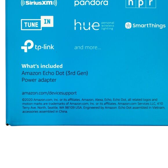 NEW Sealed Amazon Echo Dot 3rd Generation Sandstone - Picture 10 of 11